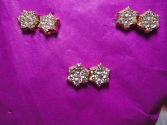 Different sizes of Diamond Studs Traditional models